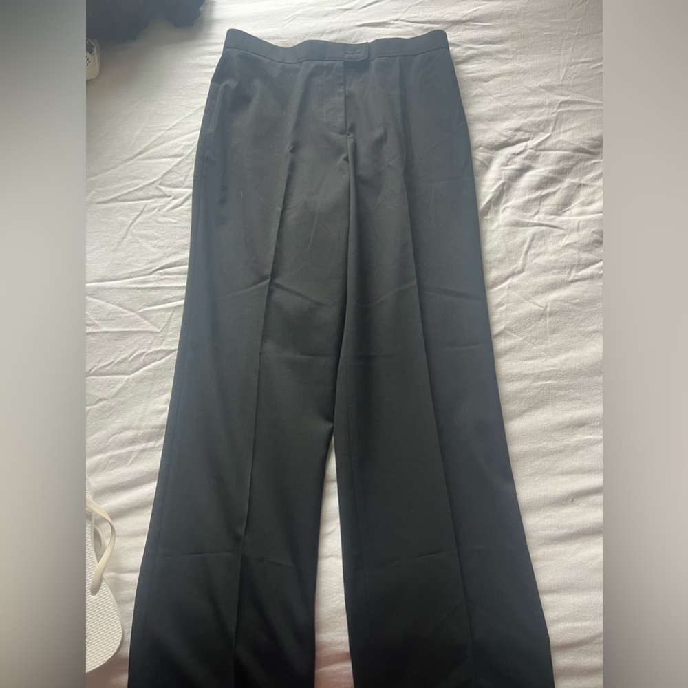 black haggar dress work pants size 4 petite